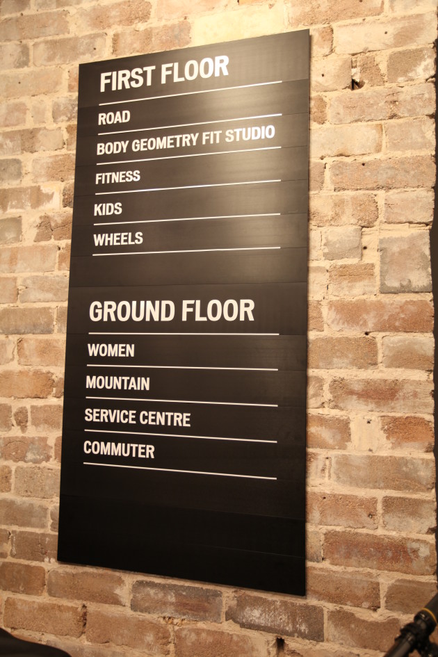 Just like a department store&hellip; clear directional signage tells you what you&rsquo;ll find where.